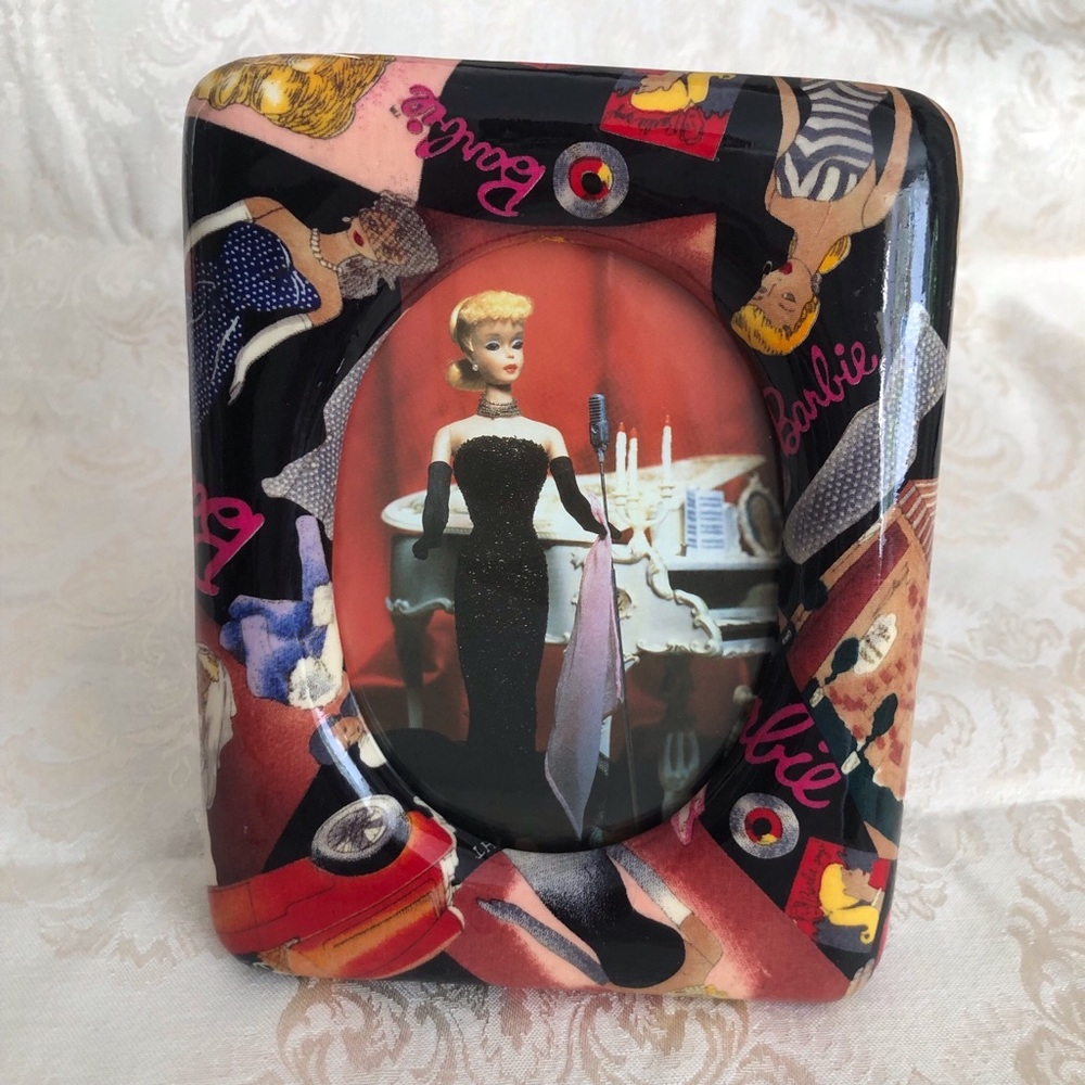 Vintage Nicole Miller Barbie Picture Frame